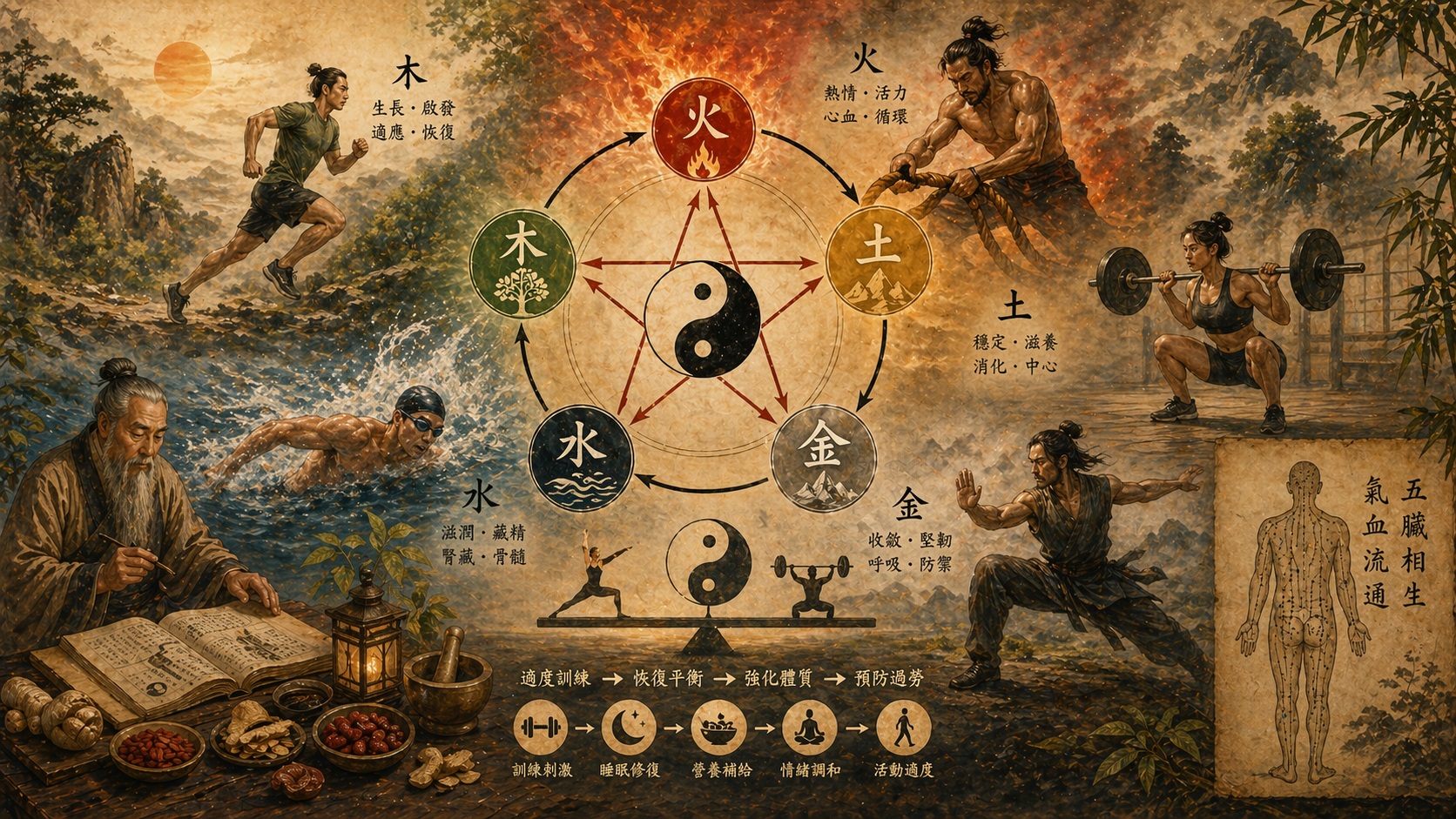 Ham Yu Teachings (Part 3). The Five Elements: Body Dynamics and Harmony ...